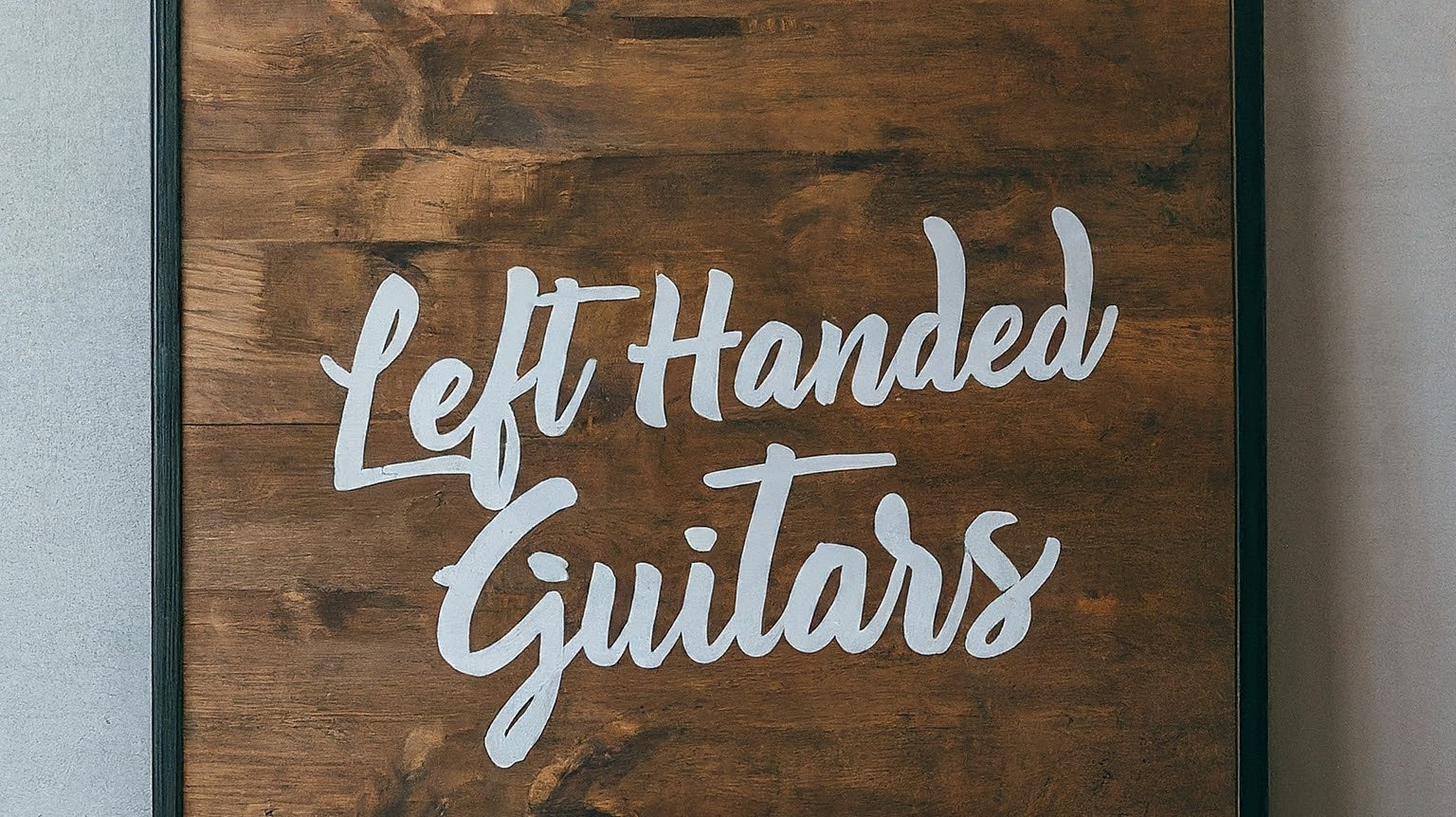 Famous Left Handed Guitar Players
