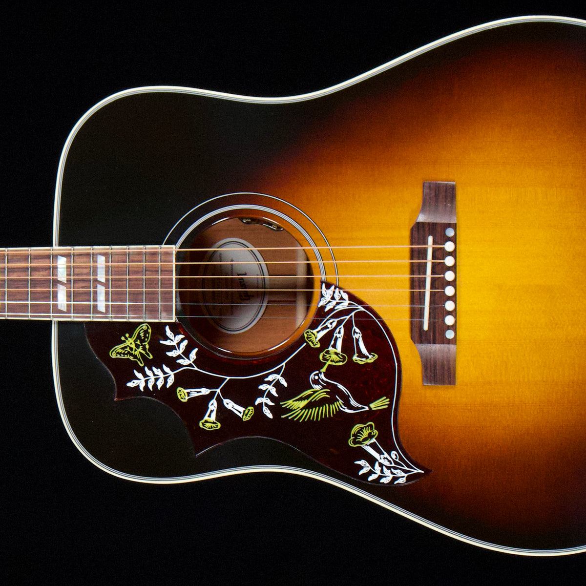 gibson hummingbird tobacco sunburst Gibson Hummingbird Left-Handed in vintage sunburst – Southpaw Guitars