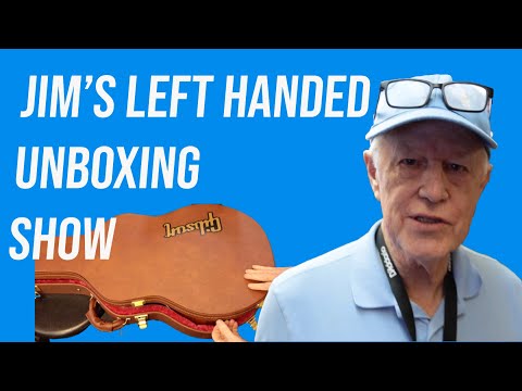 Video: Jim's Left Handed Guitar Unboxing Show