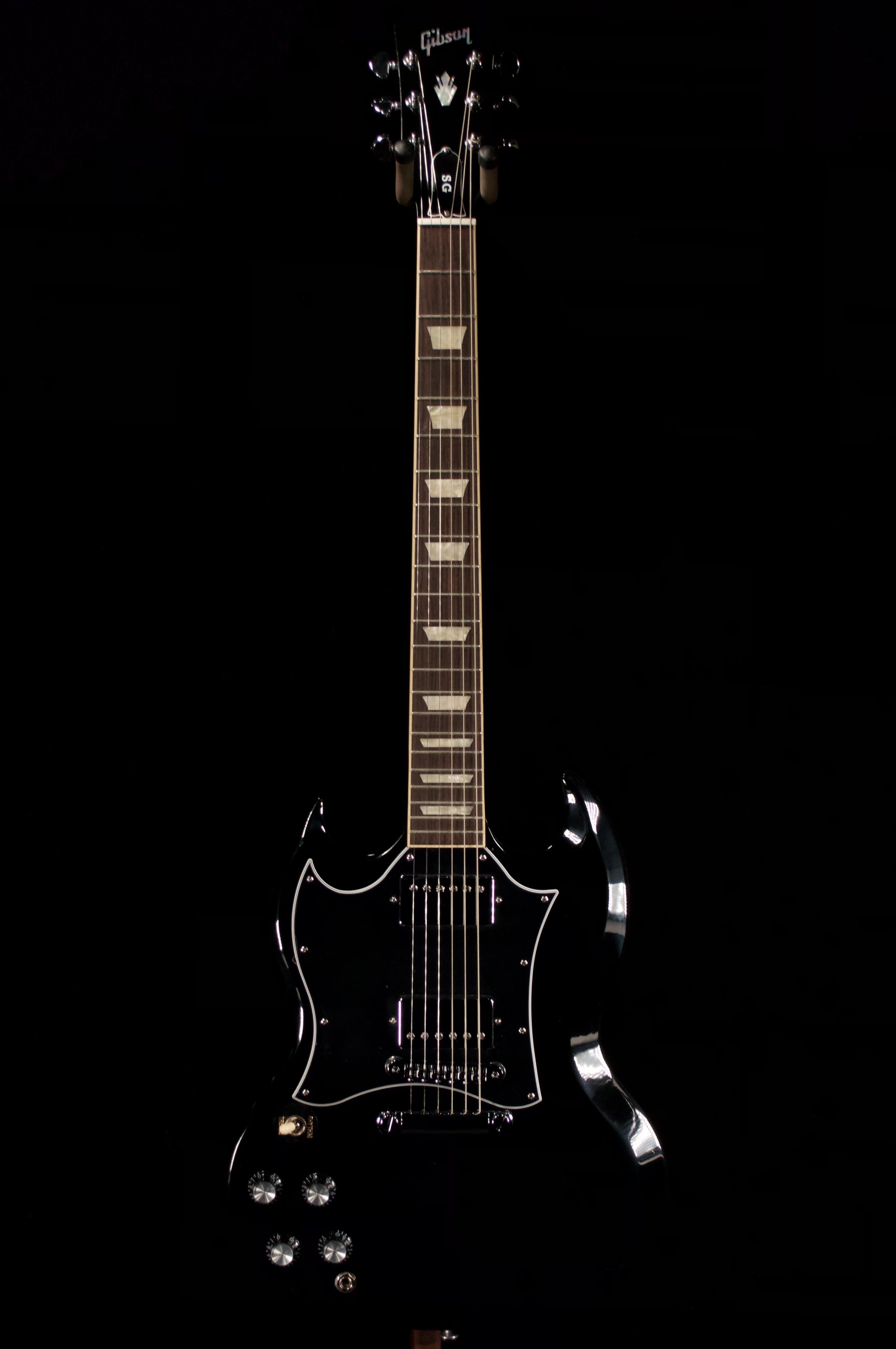 Gibson SG Standard. Ebony finish . Left handed. – Southpaw Guitars