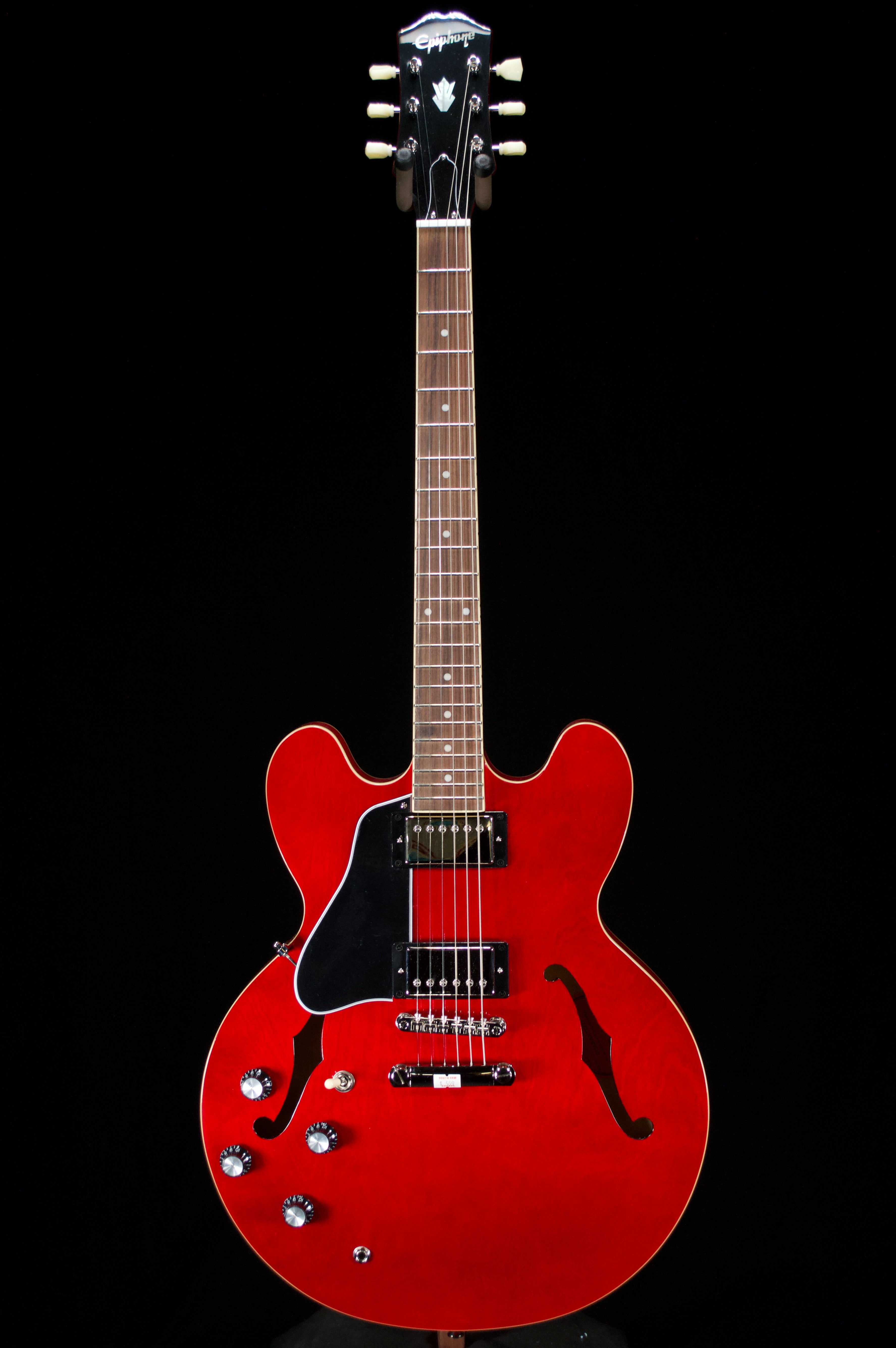 ギター epiphone ES335 Amazon.com: Epiphone ES335 Semi Hollowbody Left Handed, Cherry