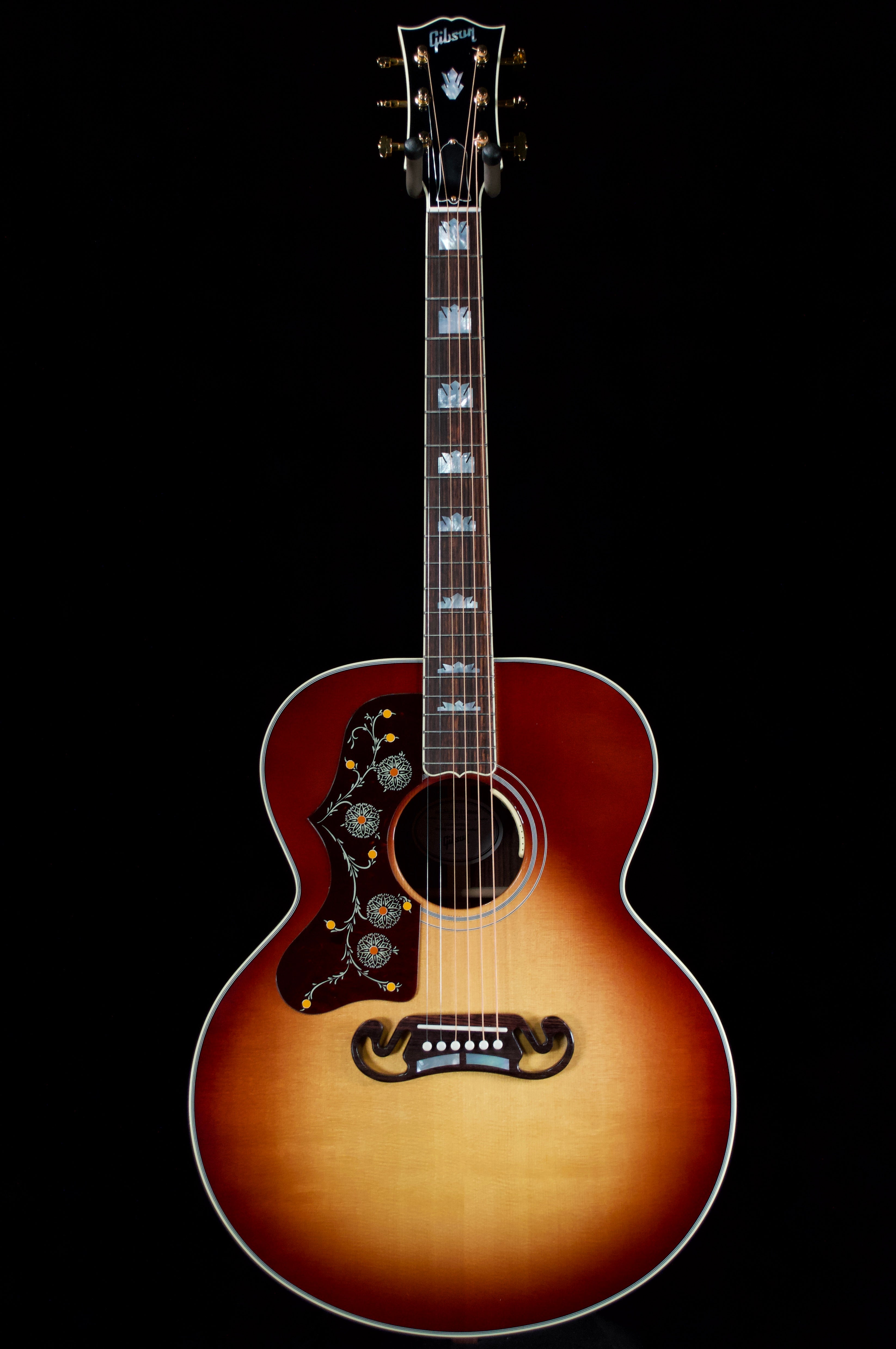 Gibson SJ 200 Standard Rosewood in Rosewood burst Left