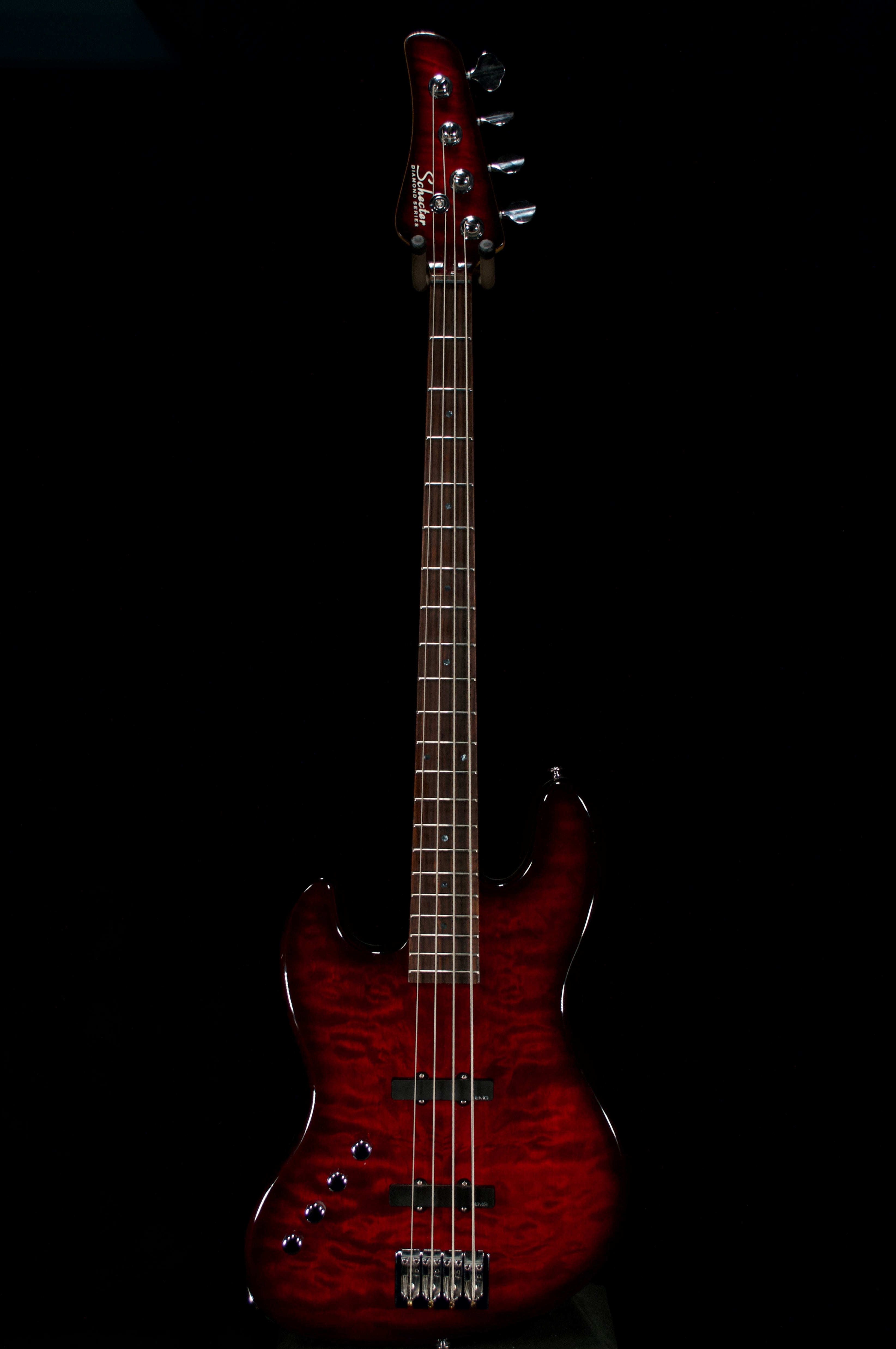 Schecter Diamond Series J Bass. Left Handed. Used. – Southpaw Guitars