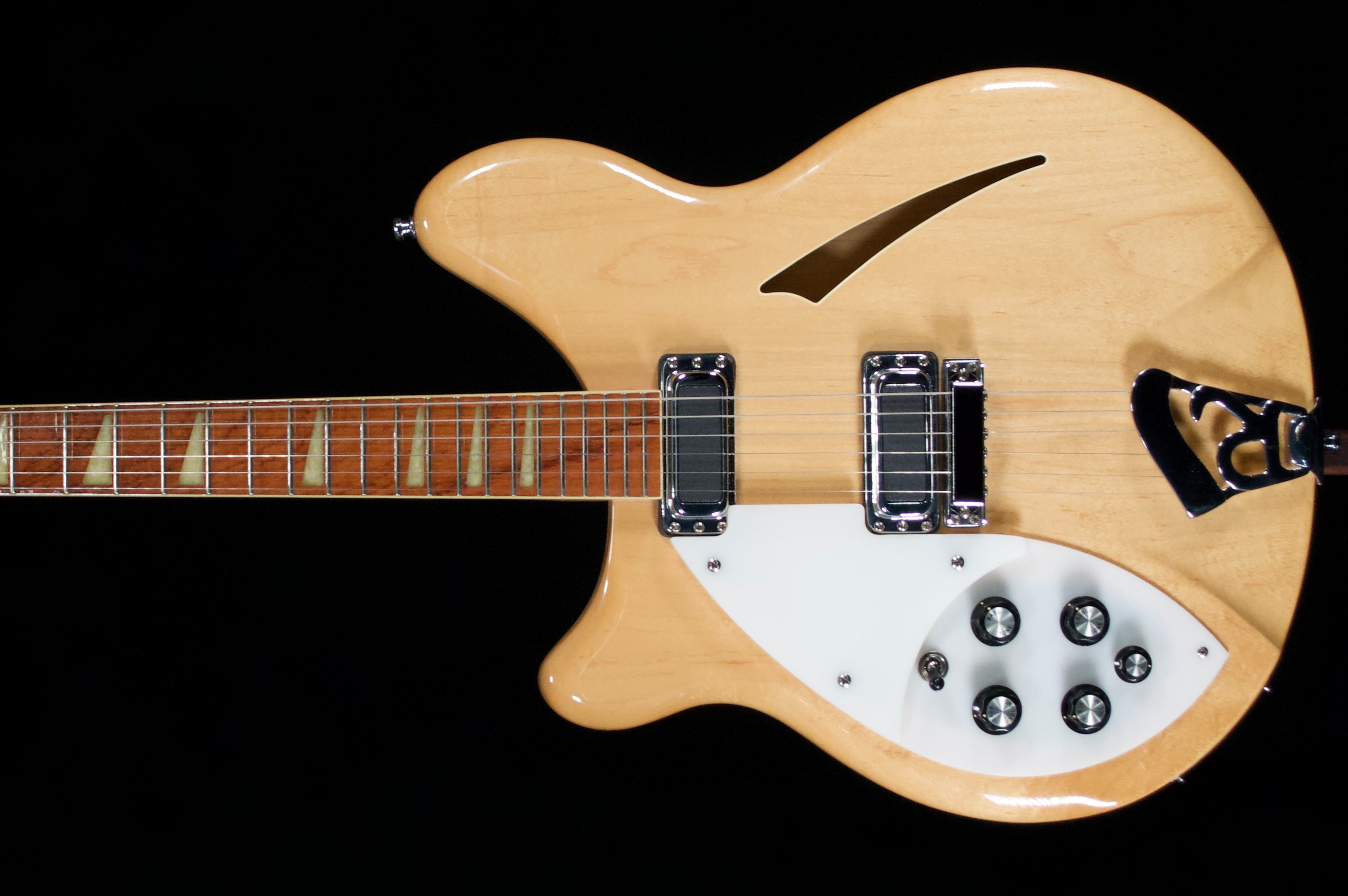 Rickenbacker 360タイプ　ナチュラルウッド Model 360W Guitar Review: Classic and Modern - Rickenbacker