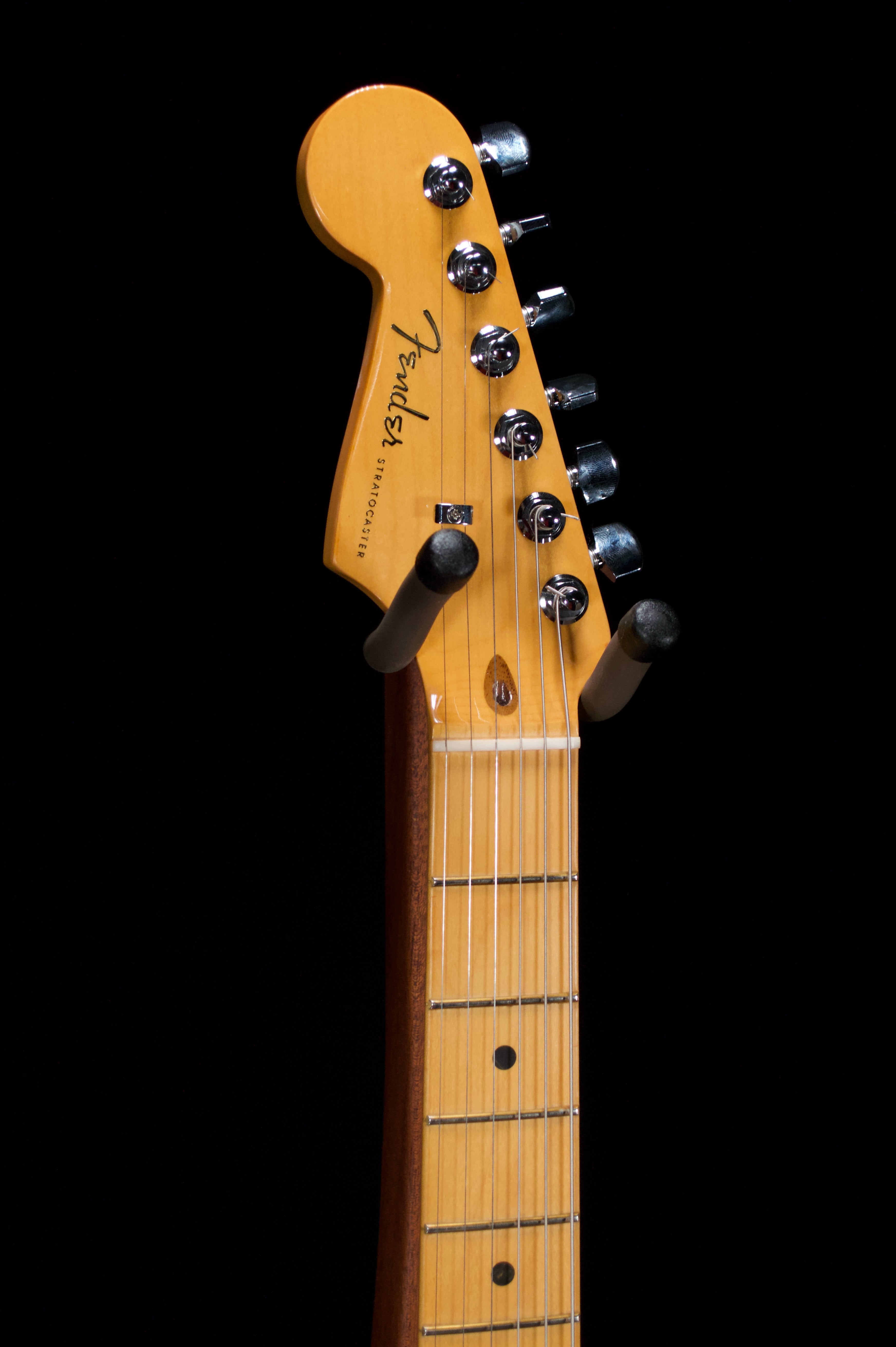 Fender American Ultra Strat in Moon Burst Left-Handed