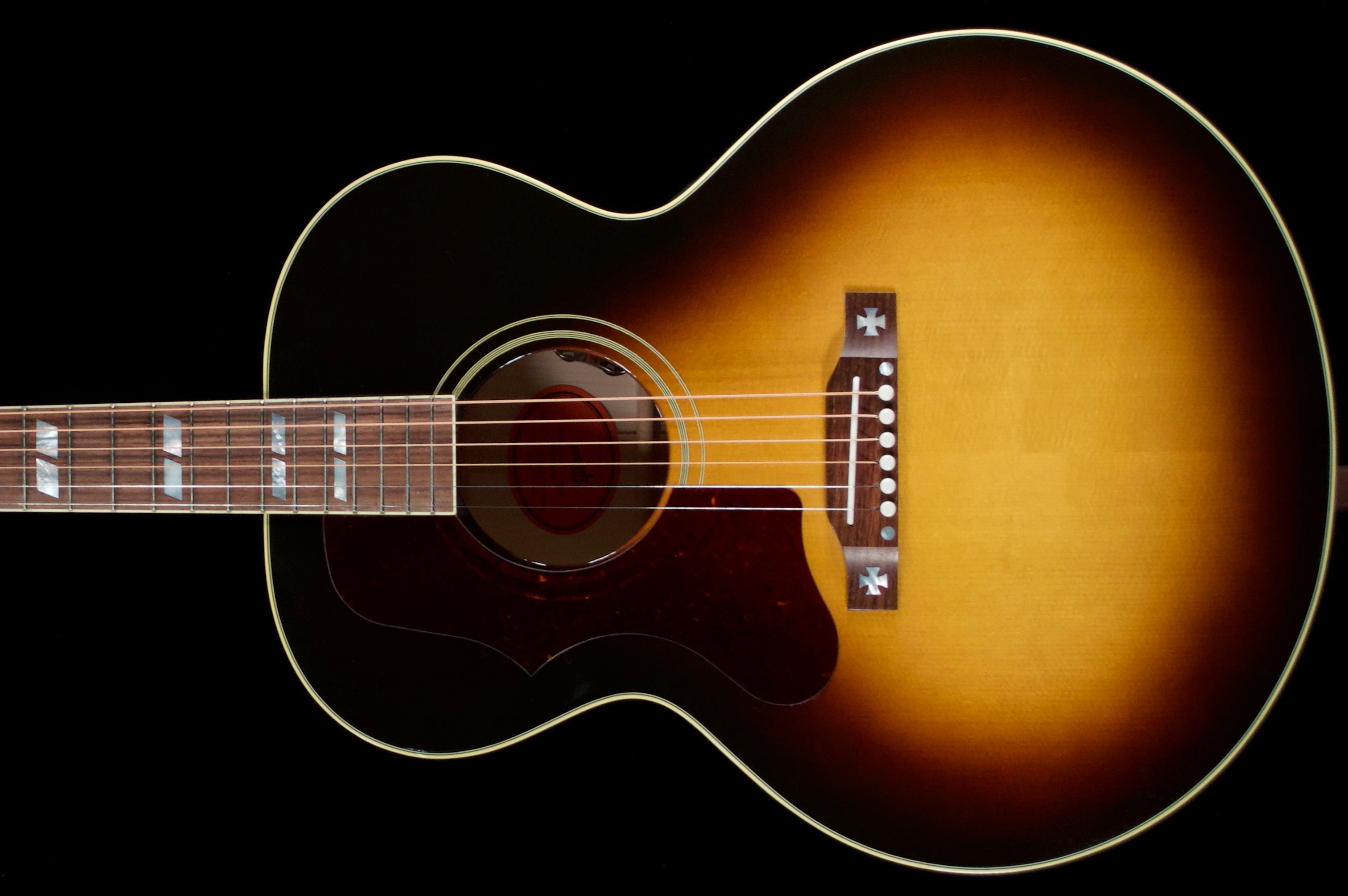 〜17日迄最終価格　Gibson J185 流通僅かモデル Gibson J-185 Original Vintage Sunburst - Fuller's Guitar